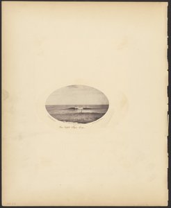 El mar azul claro