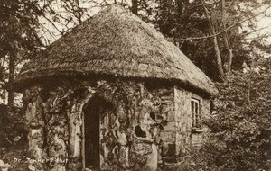 Cabaña de paja de Edward Jenner, Berkeley, Gloucestershire, siglo XX de S Pead
