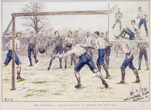 El Corinthians contra el Preston North End en Richmond - El tercer gol, de 