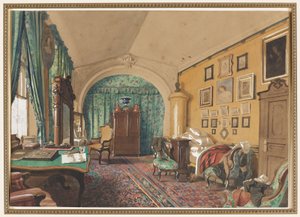 Interior de la Sala de Estar de un Hombre de S. Tolstoi