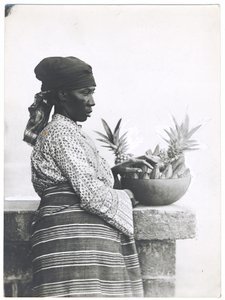 Sra. Harding, que camina 30 millas diarias, c.1920 de S. W. and Co. Partridge
