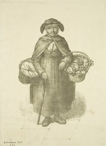 Vendedora de flores de Old Kingswood, c.1828