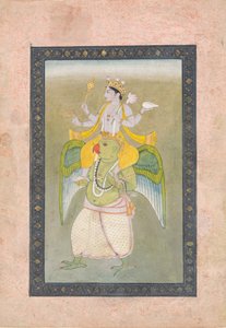Vishnu en Garuda, ca. 1810-20