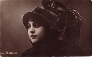 Vera Kholodnaya, actriz de cine mudo rusa