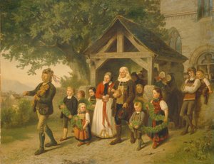 La boda de oro, 1857 de Salentin