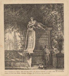 Fuente en una casa de verano de Salomon Gessner