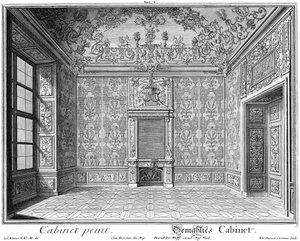Gabinete pintado de Salomon Kleiner
