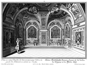 Pequeño salón en el ala oeste de Salomon Kleiner