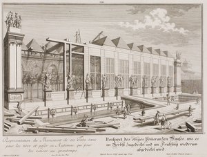 Folleto de la casa de la naranja amarga mientras se abastece para el invierno. de Salomon Kleiner