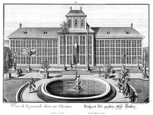 Perspectiva de la gran casa de cristal de Salomon Kleiner