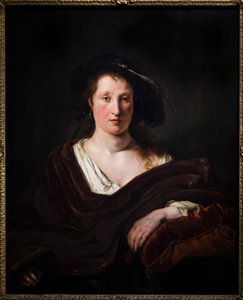 Mujer en traje de máscara o Semiramis de Salomon de Bray