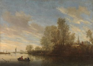 Vista del río cerca de Deventer