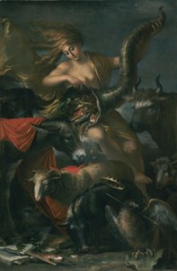 Alegoría de la fortuna de Salvator Rosa