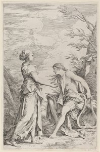 Apolo y la Sibila de Cumas de Salvator Rosa