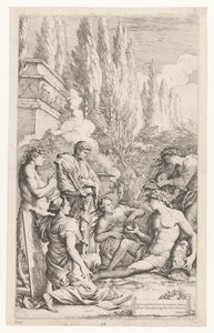 De genius van Salvator Rosa de Salvator Rosa