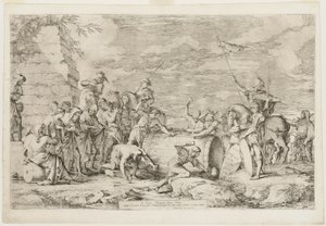 Muerte de Atilio Régulo de Salvator Rosa