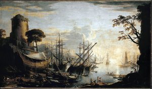 Marina del puerto de Salvator Rosa