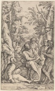 La Academia de Platón de Salvator Rosa