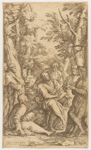 La Academia de Platón de Salvator Rosa