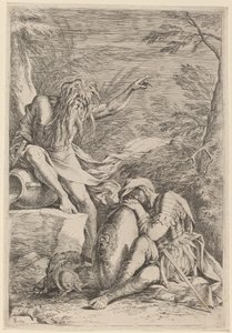 El sueño de Eneas de Salvator Rosa