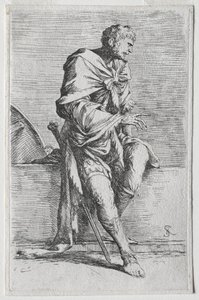 La serie de figurines: Figurina, 1656-57 de Salvator Rosa