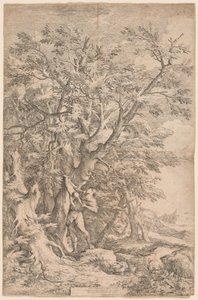 El Rescate del Infante Edipo de Salvator Rosa
