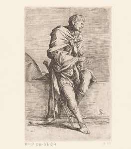 soldado sentado Figuras pequeñas (título de la serie) Figurilla (título de la serie) de Salvator Rosa