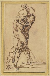 Dos luchadores de Salvator Rosa