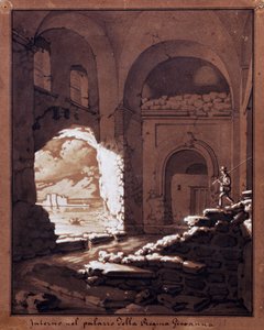 Interior del Palacio de la Reina Giovanna de Salvatore Cammarano