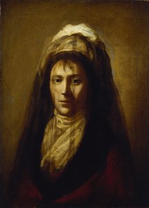 Retrato de la condesa Yekaterina Petrovna Rostopchina 1776-1859 con un velo de Salvatore Tonci