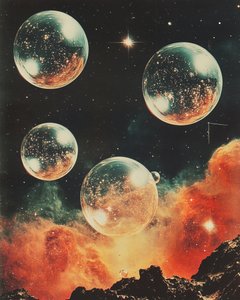 Esferas de nebulosa cósmica de Samantha Hearn