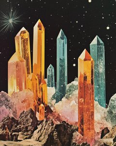 Cumbres de cristal estrelladas de Samantha Hearn
