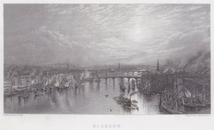 Glasgow (grabado) de Samuel (after) Bough