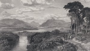 Ilustración para Rob Roy (grabado) de Samuel (after) Bough