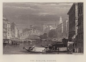 El Rialto, Venecia de Samuel (after) Prout