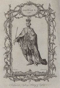 Jorge III (grabado) de Samuel (after) Wale