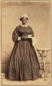 Retrato de mujer,1864-1865 (foto) de Samuel A. Thomas