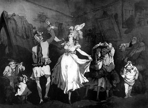 Una familia francesa, 1790 de Samuel Alken