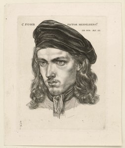 Retrato de Karl Philipp Fohr de Samuel Amsler