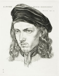 Retrato de Carl Philipp Fohr de Samuel Amsler