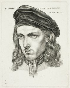 Retrato de Karl Philip Fohr de Samuel Amsler