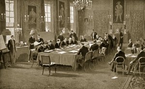 Firma del Tratado de Londres, 1913 de Samuel Begg
