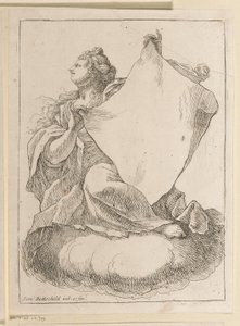 mujer con un trapo en las manos Varios diseños (título de la serie) Opera Varia Historica, Poetica & Iconologica (título de la serie)
