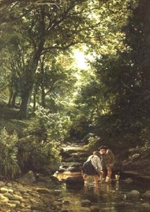 Niños en el Arroyo de Samuel Bough