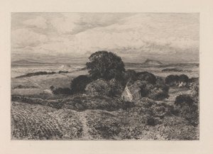 Vista lejana de Edimburgo de Samuel Bough