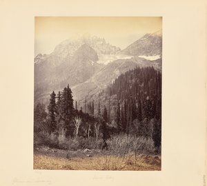 Glaciares cerca de Sonamurg de Samuel Bourne