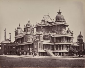 Lucknow. El paso Kaiser y vista desde el sureste de Samuel Bourne