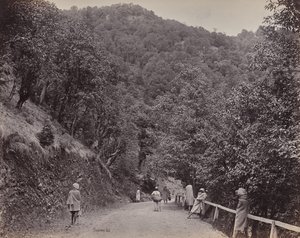 Shimla. El Mall o la calle principal de Samuel Bourne