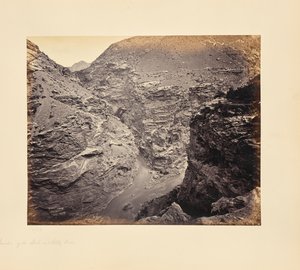 La confluencia de los ríos Spiti y Sutlej de Samuel Bourne