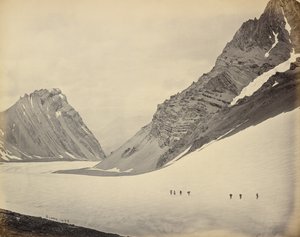 El paso de Manirung - altitud 18.600 pies de Samuel Bourne